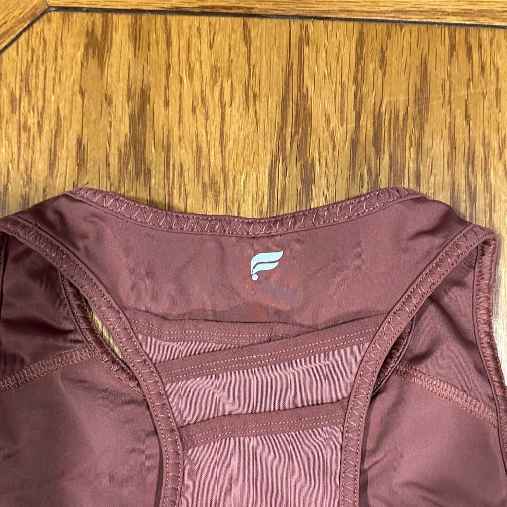 *Fabletics* Mauve High-Neck Trinity High Impact S… - image 7